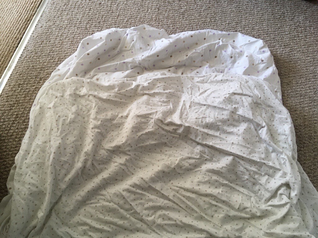 tesco travel cot sheets